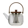 Théière Mugi 900ml - Ogo Living - verre et bois acacia