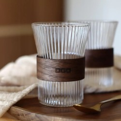 Tasses Karl 250ml - Ogo Living - verre borosilicate transparent - lot de 2