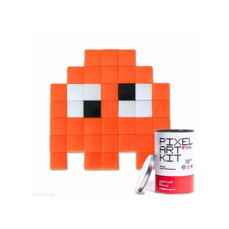 Kit mosaïques DIY en verre recyclé - kubbick - pixel art  Gloomies - Classic