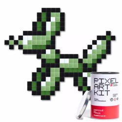 Kit mosaïques DIY en verre recyclé - kubbick - pixel art - balloon(s)