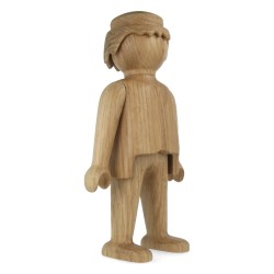 Figurine en bois - boyhood - playmobil x man - oak - L