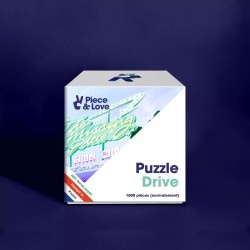 Puzzle 1000 pieces - piece & love - Drive