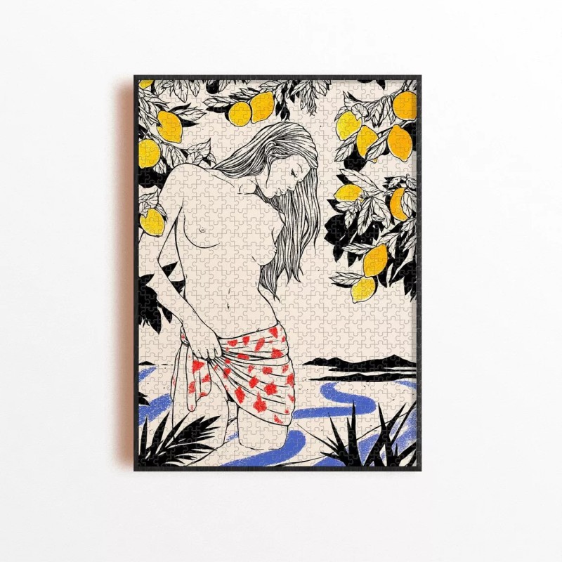 Puzzle 1000 pieces - piece & love - Juillet