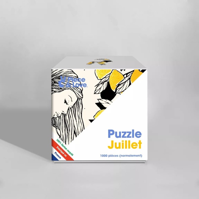 Puzzle 1000 pieces - piece & love - Juillet