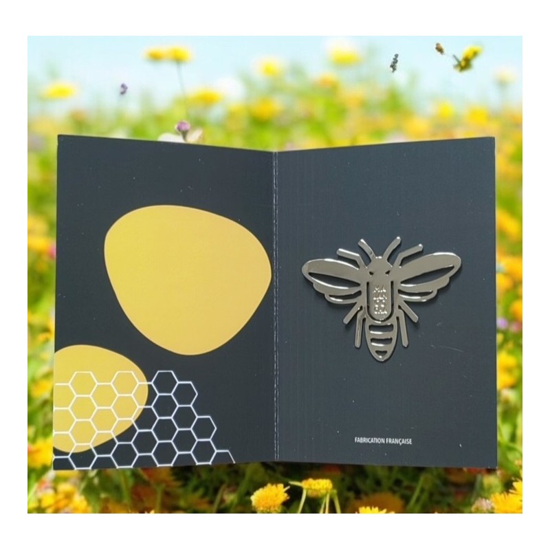 Marque-pages laiton - malangocha - abeille