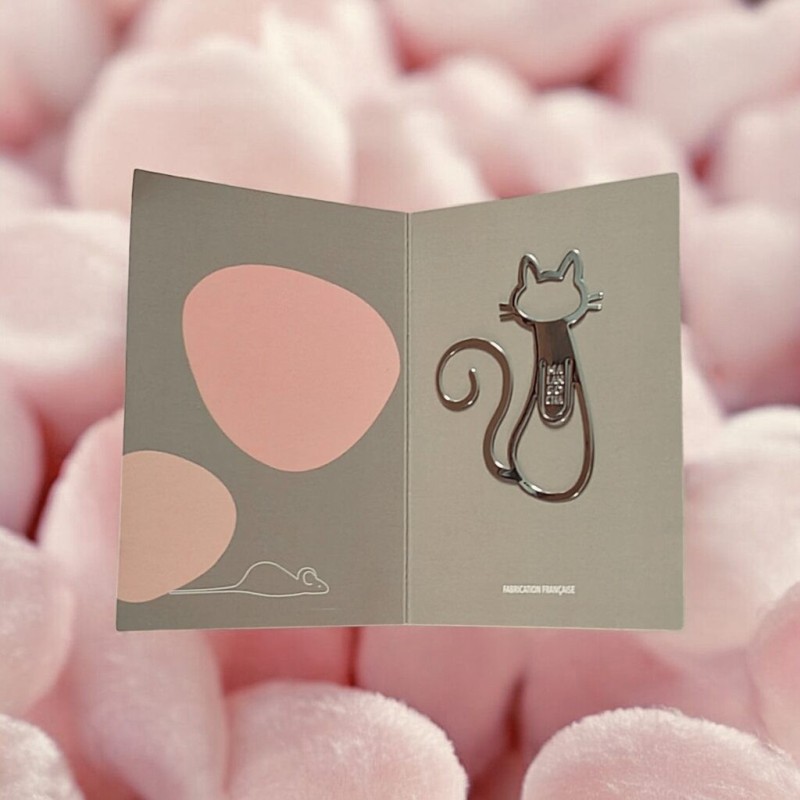 Marque-pages laiton - malangocha - chat malo