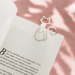 Marque-pages laiton - malangocha - chat malo