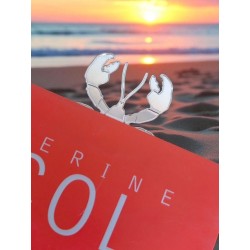 Marque-pages laiton - malangocha - homard