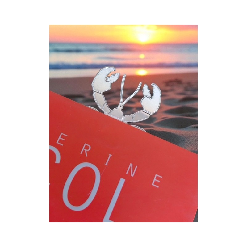 Marque-pages laiton - malangocha - homard