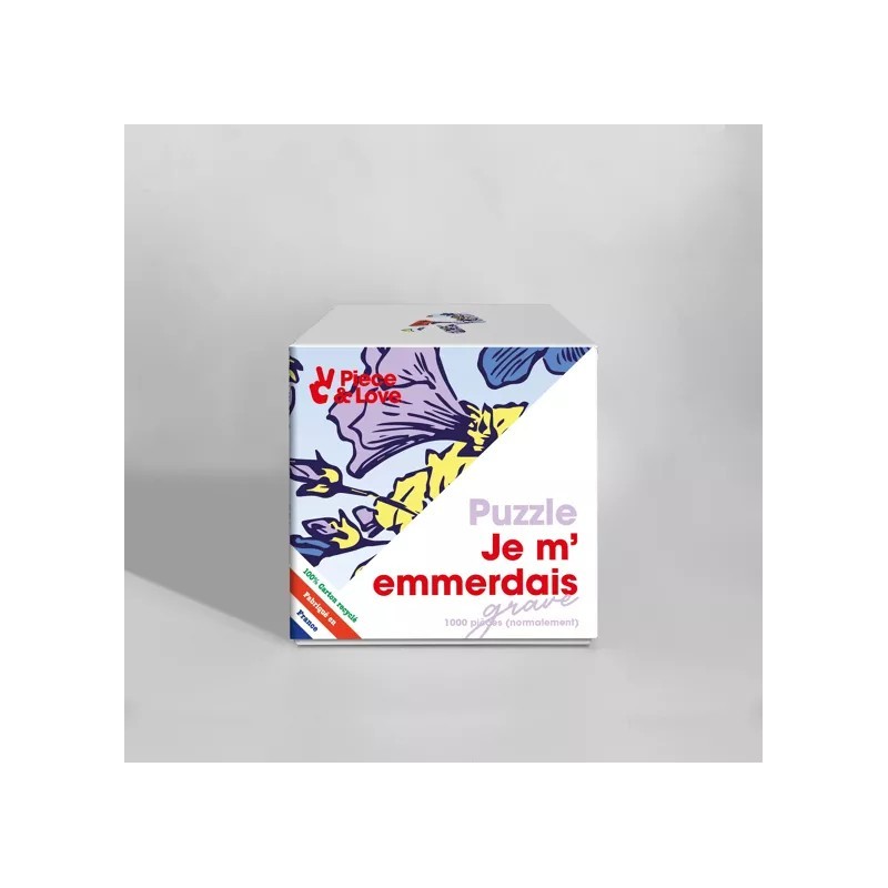 Puzzle 1000 pieces - piece & love - je m'emmerdais grave