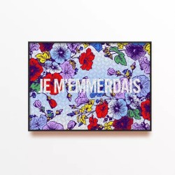 Puzzle 1000 pieces - piece & love - je m'emmerdais grave