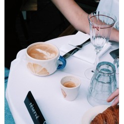 Mug cappucino - anna - croissant