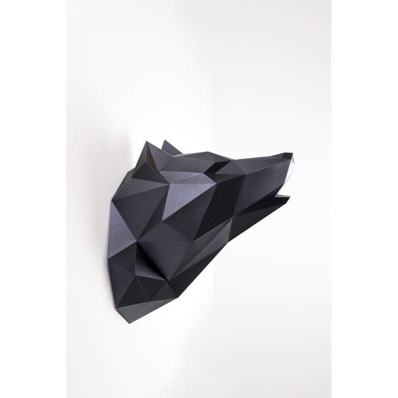 Trophée origami papier - assembli - louprophée origami papier - assemb