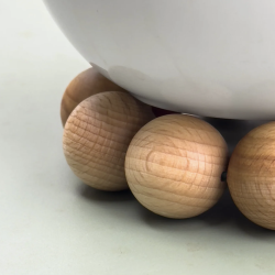 Dessous de plat - reine mère - Nid en bille de hêtre massif