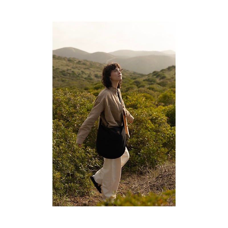 Sac bandoulière - Monk&Anna - Yuka cross body shoper - black