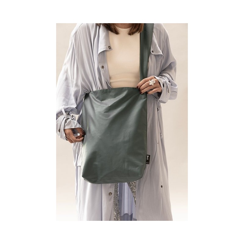 Sac shopping - Tinne+Mia - Feel good bag -  chinois green, for like ever