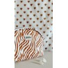 Trousse make up - Maison Augustin - zebre camel