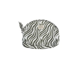 Trousse make up - Maison Augustin - zebre kaki