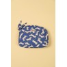 Trousse make up - Maison Augustin - teckel bleue