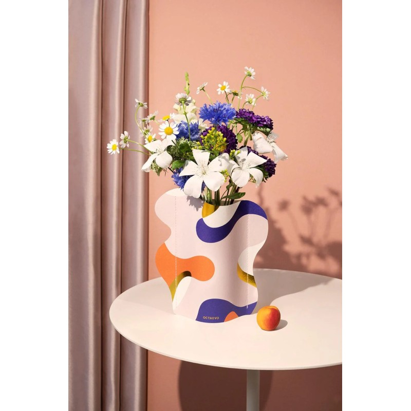 Mini couvre vase papier - octaevo - gaia