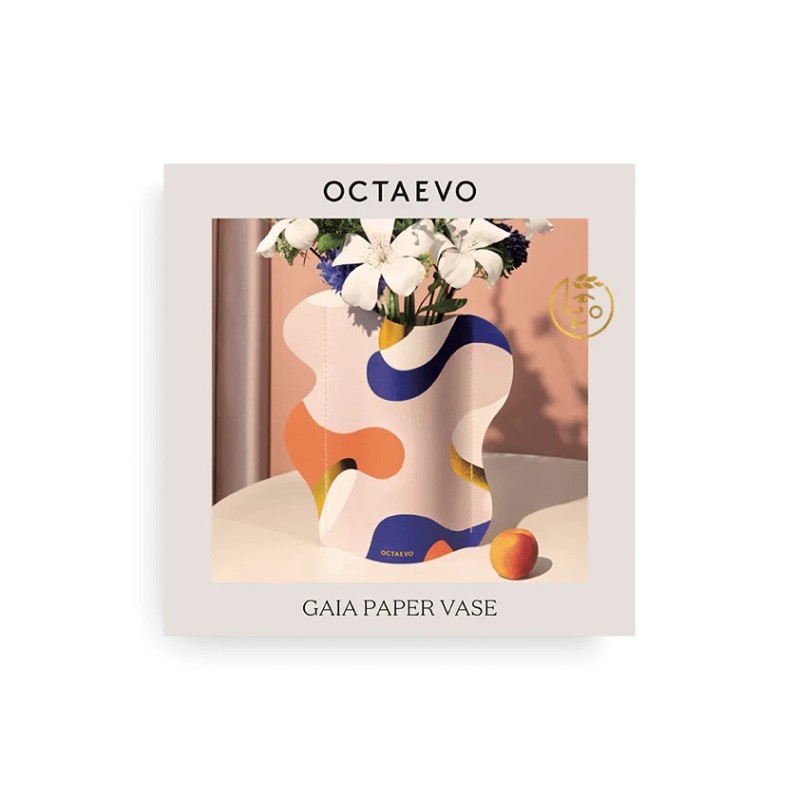 Mini couvre vase papier - octaevo - gaia