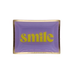 Vide poche  - gift company - medium - smile purple/yellow