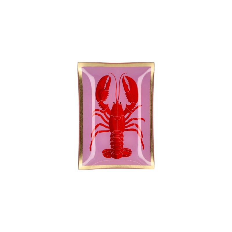 Vide poche - gift company - m - homard - rouge pink