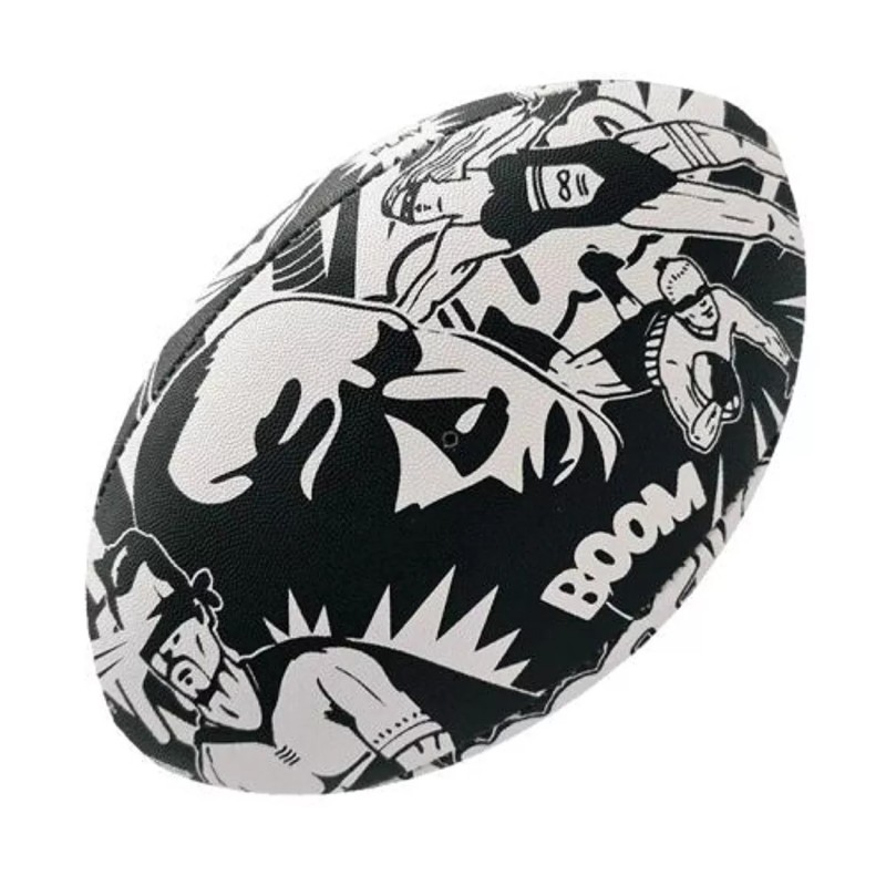 Ballon artistique - rebond - Comics - Rugby