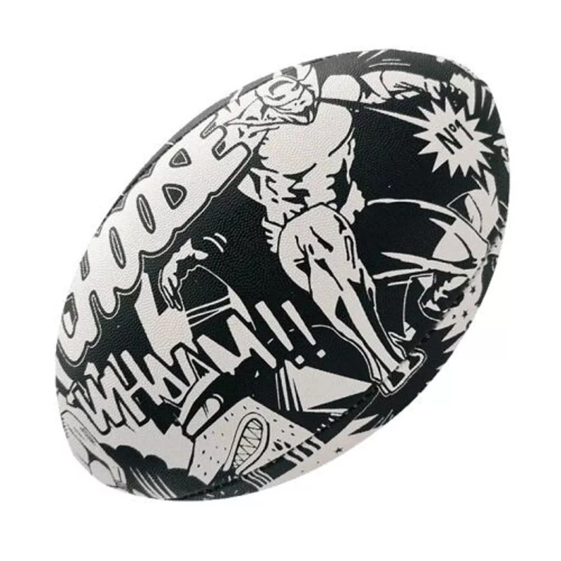 Ballon artistique - rebond - Comics - Rugby