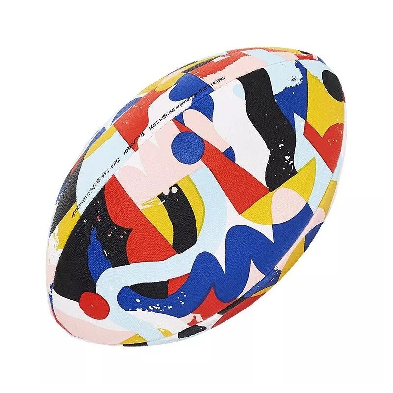 Ballon artistique - rebond  x The Feebles - Rugby