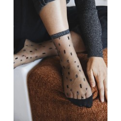 Chaussettes - atelier st eustache - Giboulées argentées