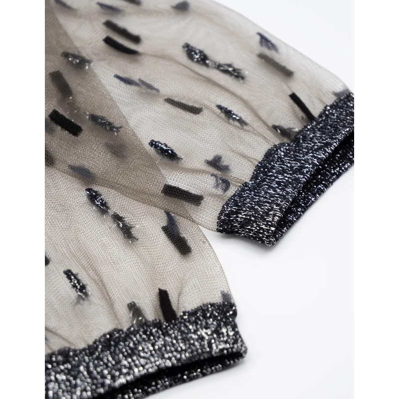 Chaussettes - atelier st eustache - Giboulées argentées