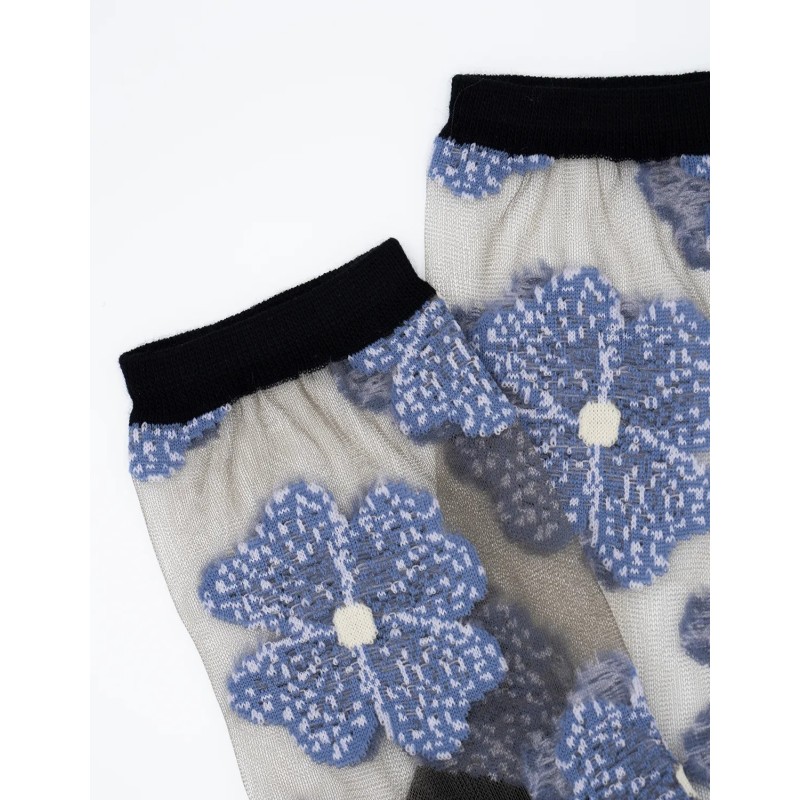 Chaussettes - atelier st eustache - Murano bleue