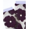 Chaussettes - atelier st eustache - Murano violette