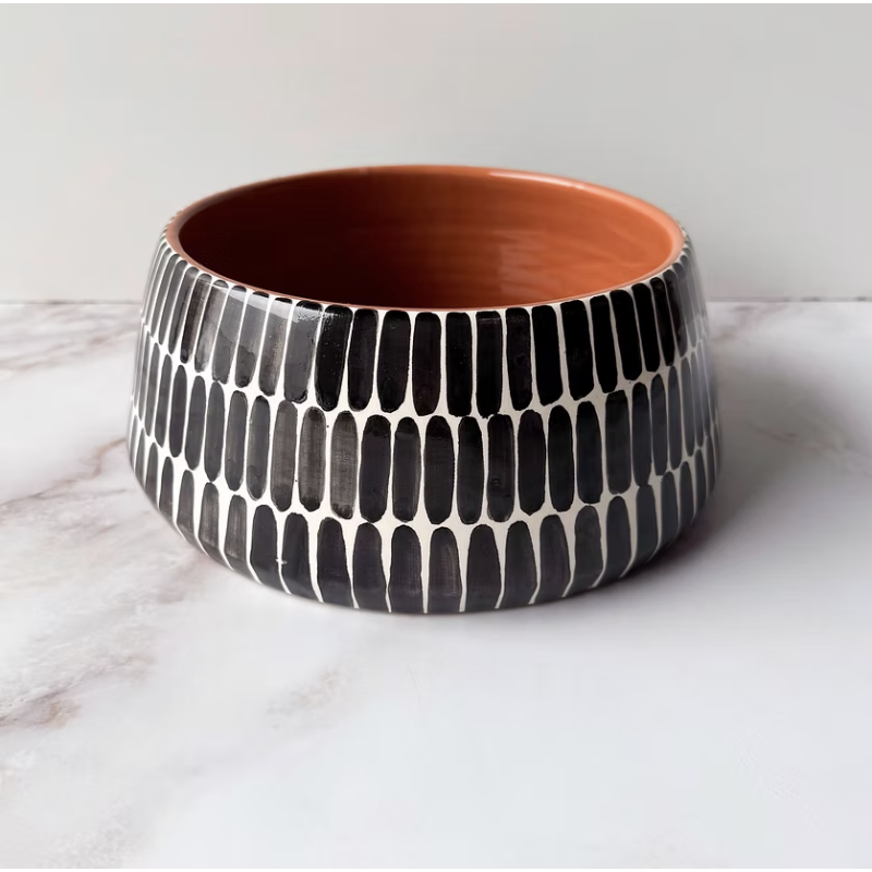 Saladier 12,5x6,5 cm - casa cubista - bowl small dash - noir