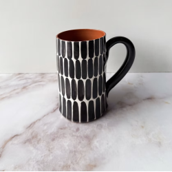 Grand mug - Casa cubista - dash tall mug - noir