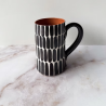 Grand mug - Casa cubista - dash tall mug - noir