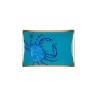 Vide poche - gift company - medium - crabe - turquoise bleu