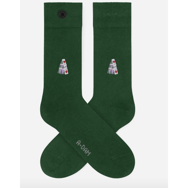 Chaussettes - a-dam - Green house of cards