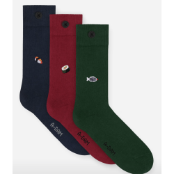 Coffret 3 chaussettes - Adam - All you can eat