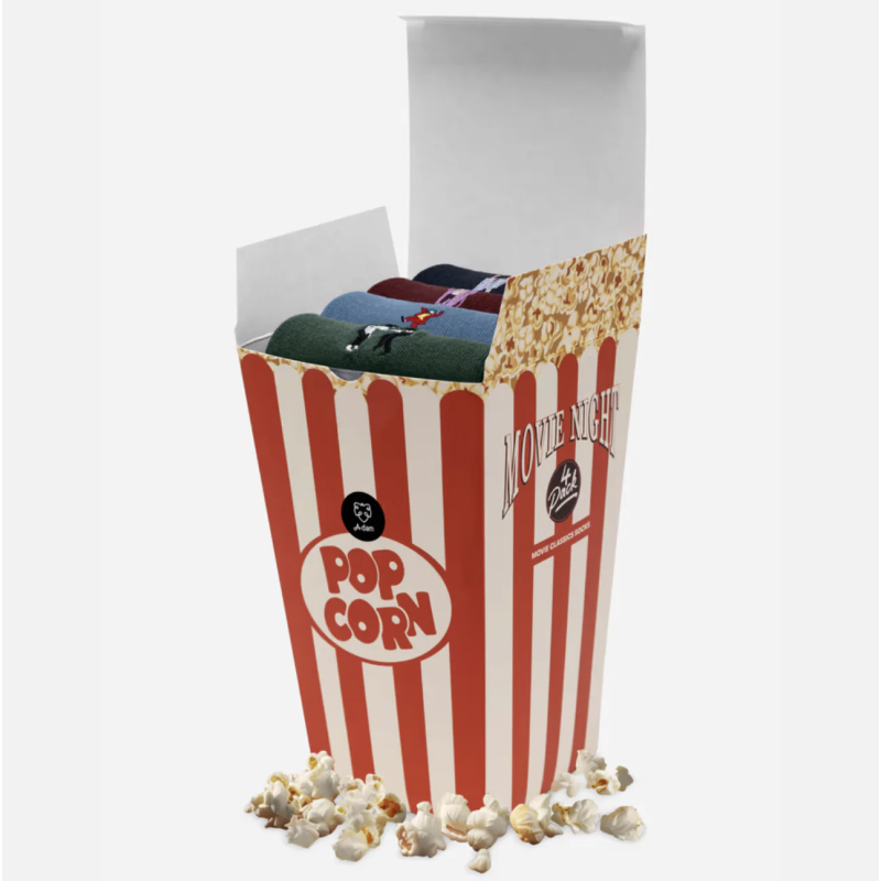 Coffret 4 chaussettes - Adam - Movie Night