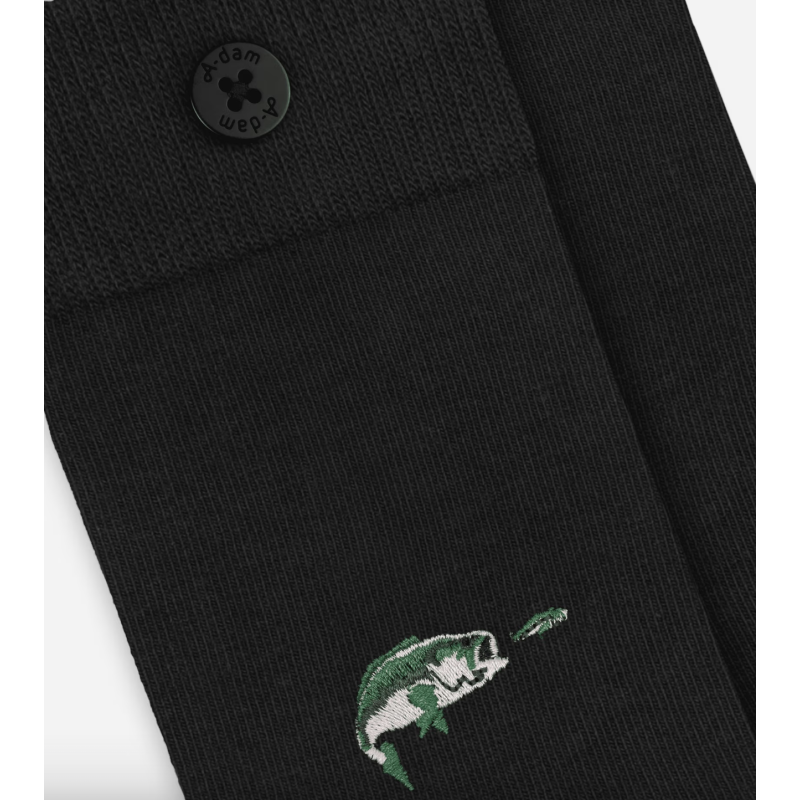 chaussettes - a-dam - black fish - 41/46