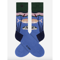 chaussettes - a-dam - blue pond