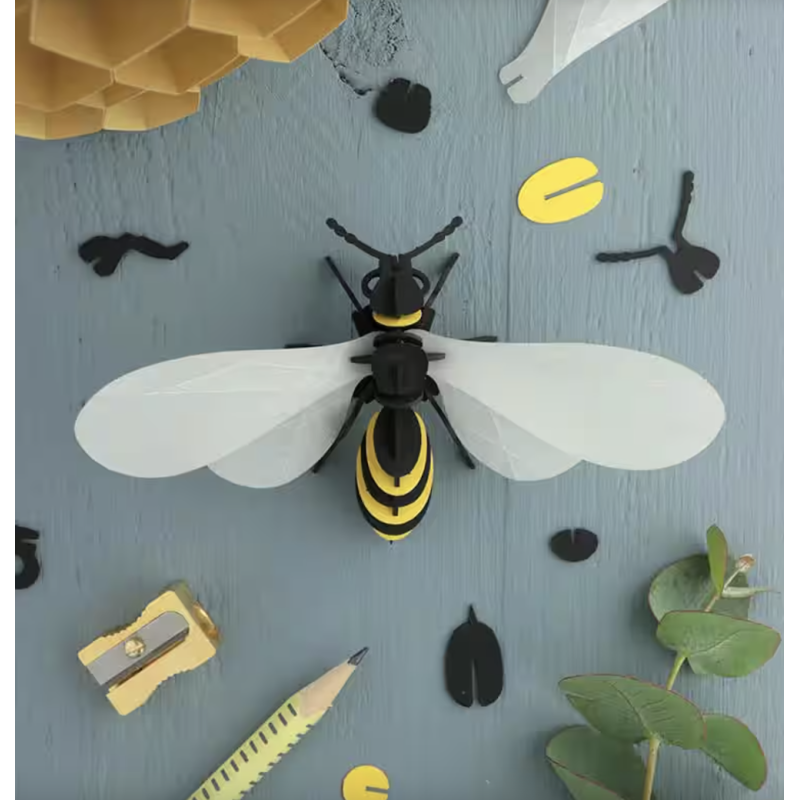 Puzzle 3d - assembli - guêpe