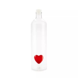 Bouteille 1,2 l - Balvi - Atlantis - Love rouge