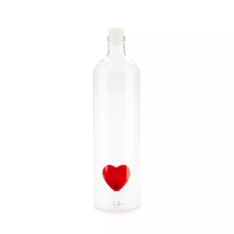 Bouteille 1,2 l - Balvi - Atlantis - Love rouge