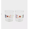 Lot de 2 verres - And nook - flirty sips