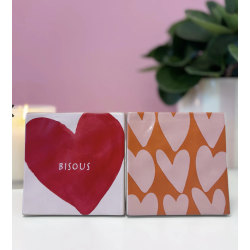 Carreau céramique - and Nook - Bisous