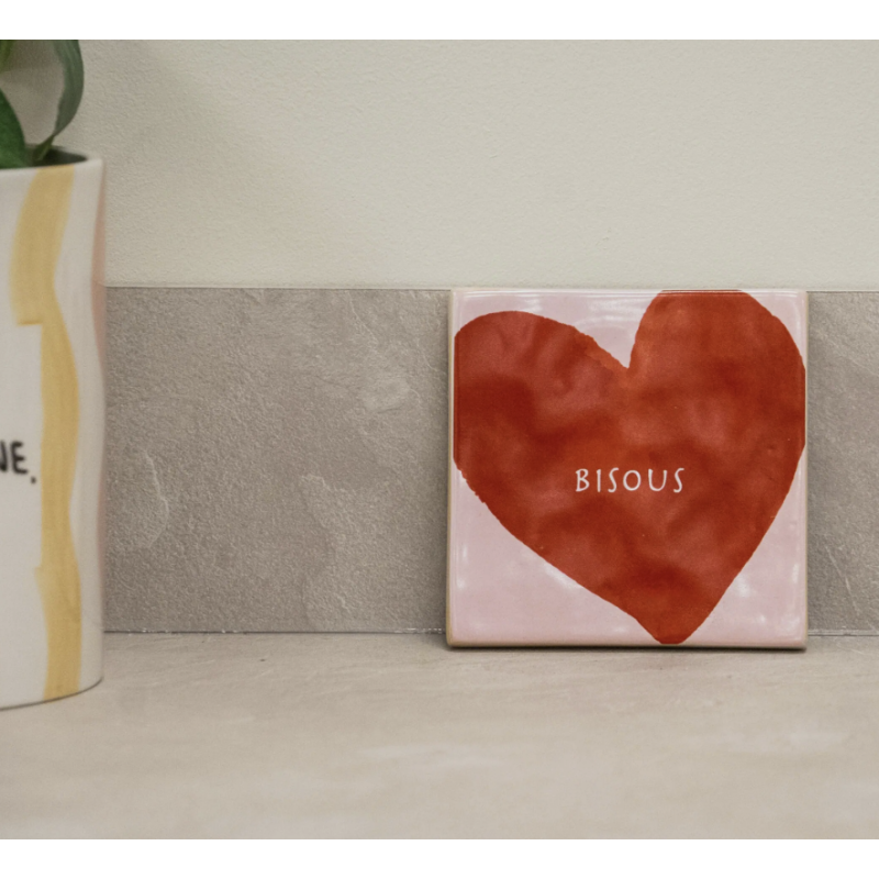 Carreau céramique - and Nook - Bisous