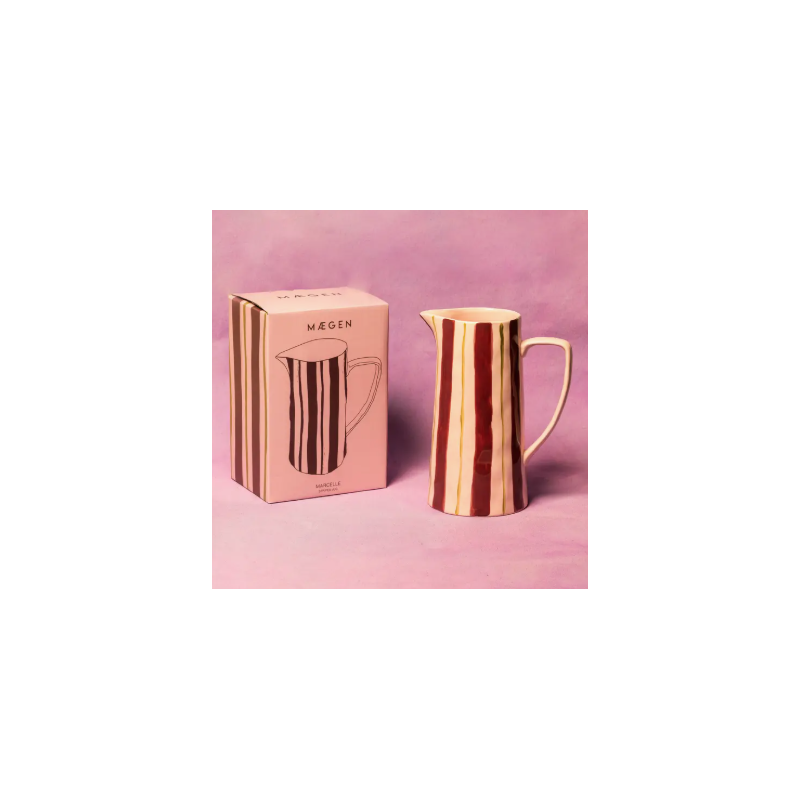 Pichet 1,7L - Maegen - Rose bordeaux